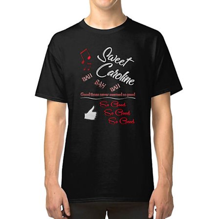 Designillustration av Sweet Caroline T-shirt