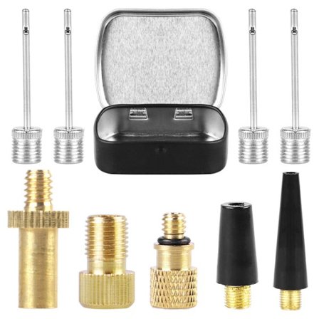 Sykkelpumpe Adapter, Sykkelventil (DV/AV/SV) Ballpumpe Nål A