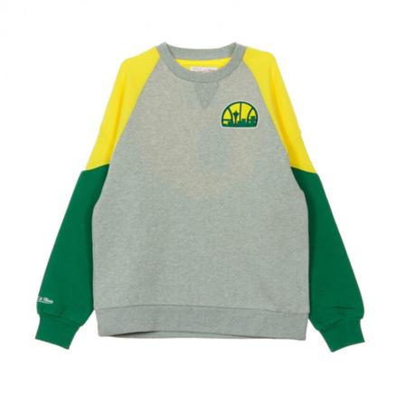 Mitchell & Ness Crewneck Sweatshirt Grå, Herre Sweatshirts