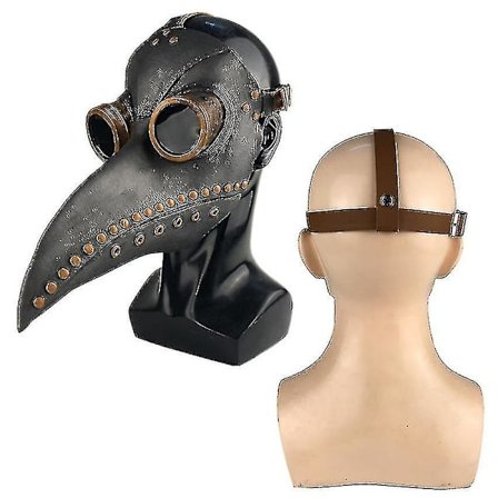 Pestlæge Reaper Cosplay Voksen Børn Karneval Halloween Kostume Med Steampunk Maske -a