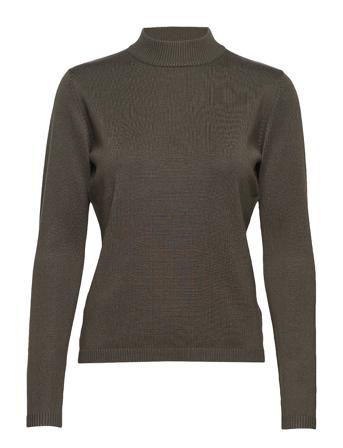 Srmarla Turtleneck Turtleneck Rullekravetrøje Khaki Green Soft Rebels