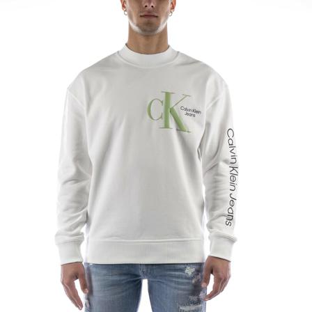 Calvin Klein sweatshirt , Wit , Heren , Maat: S