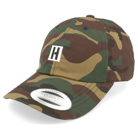 Hoonigan - Camo unconstructed Boné - H-icon Camo Dad Cap @ Hatstore