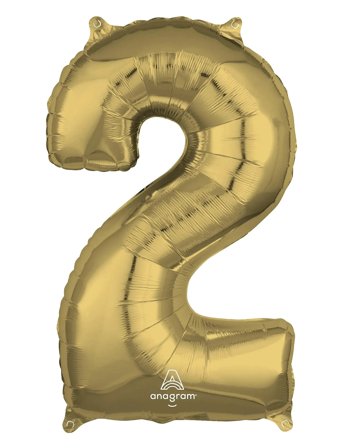 IPK Number Foil 2 White Gold 66 Cm - Gold - 0