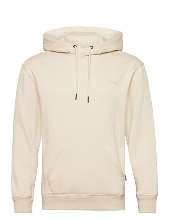 Bhdownton Hood Sweatshirt Hoodie Creme Blend