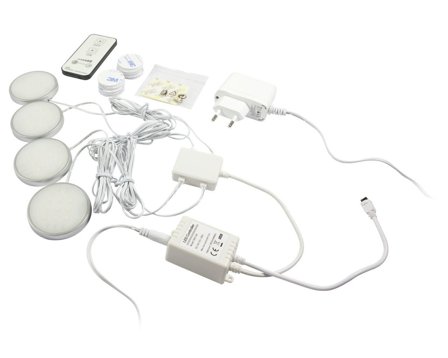 SYNERGY 21 LED Regal Beleuchtungs KOMPLETT Set warmweiß