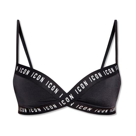 Dsquared2 - Bikinis - Svart - Dam - Storlek: S, Dam, Storlek: S