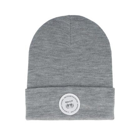 Appertiff - Grey - cuff - Beanie - Recycled Dawn Light Grey Cuff - Hatstore
