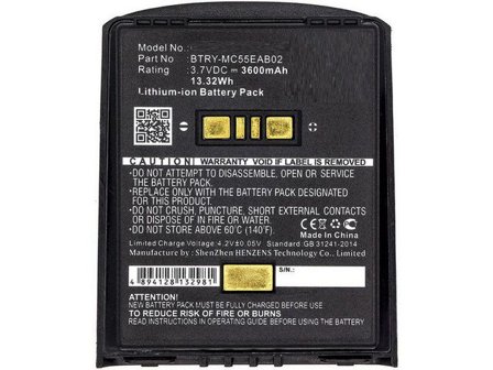 Batteri COREPARTS Zebra MC55 - Lyreco - Kontorsmaskiner - Batterier - Uppladdningsbara