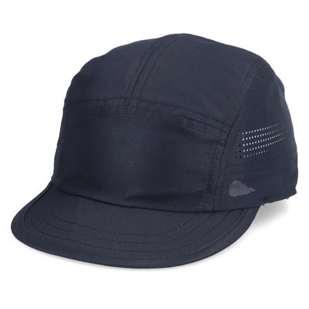 Kumo - Sort 5panel Kasket - Medley Black 5-Panel @ Hatstore