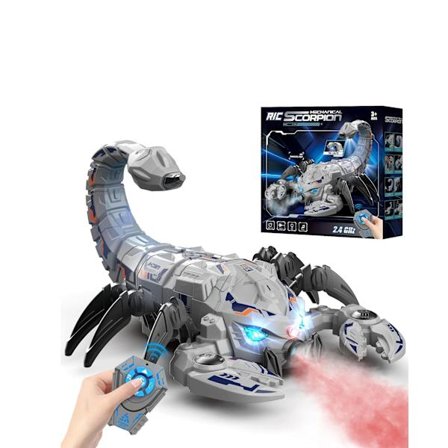 Fjernstyrt Mekanisk Skorpion – Lysende Simulert Dyrleke for Barn – Gave (7–14 år)