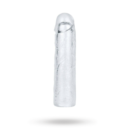 Flawless Clear Penis Sleeve 19 cm - Vuxen.se - Penisöverdrag & penis sleeve
