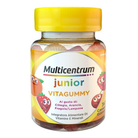 Multicentrum VitaGummy Integratore Vitamine Minerali Bambini 3+