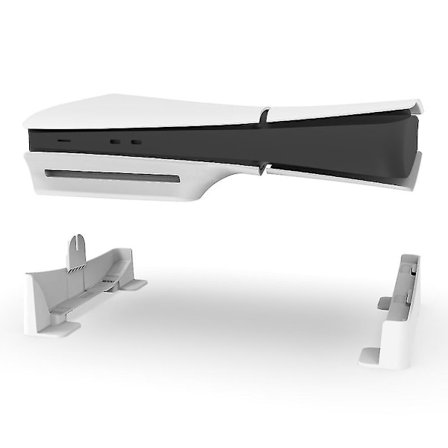 Ps5 Slim Horisontalt Stativ, Horisontalt Stativ Kompatibelt med Ny Playstation 5 Slim Disc & Digital Edition, Horisontalt Stativ kompatibelt med Ps5 