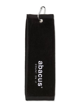 Abacus Bag Towel Abacus Logo - Black - ONE SIZE