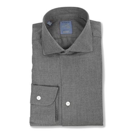 Barba, Casual Shirts Grijs, Heren, Maat:M