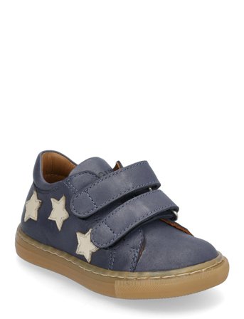 Shoes - Flat - With Velcro Matalavartiset Sneakerit Tennarit Navy ANGULUS