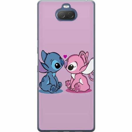 Sony Xperia 10 Plus Genomskinligt Skal Lilo And Stitch