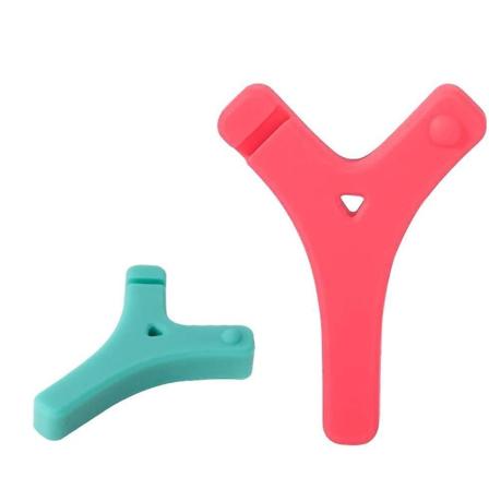 Aligner Chewie Y-muotoiset oikomishampaat Aligner Chewies (mintun ja mansikkamakuiset) - 2 kpl pakkaus