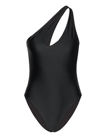 Gina Tricot Cutout Swimsuit - Black - XS