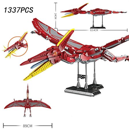 Ny MOC 2250 delar Jurassic Dino World Brachiosaurus Byggset Klossar Tegel Röst Dinosaurier Park Figurer Leksaker Barnpresenter