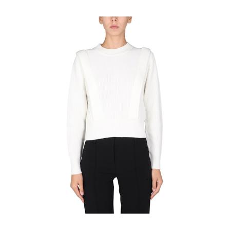 Michael Kors Cropped Sweater Hvid, Dame