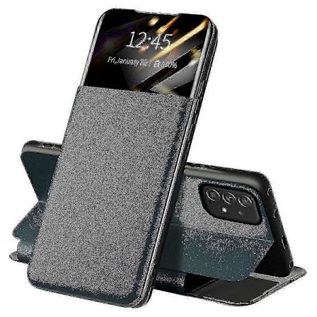 Kompatibel med A52 4g/5g/a52s 5g Fönsterfodral med Stativ, Stöttåligt