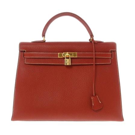 Hermès Vintage HandTass , Rood , Dames , Maat: ONE Size Vintage Tassen