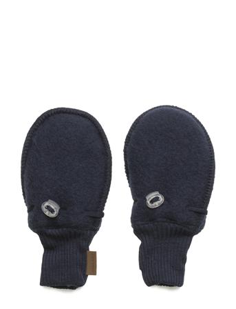 Wool Mittens Accessories Gloves & Mittens Baby Gloves Blå Mikk-Line