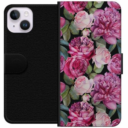 Apple Iphone 14 Plus Plånboksfodral Blommor