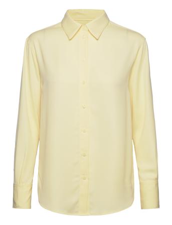Recycled Cdc Relaxed Shirt Calvin Klein Yellow