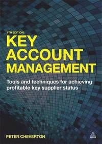 Key Account Management, ISBN: 9780749469405