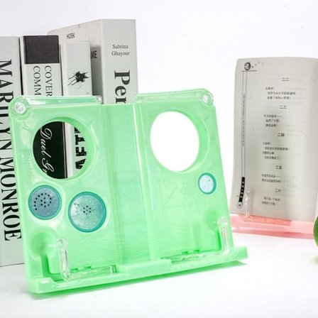 Läsbokstöd Bokstöd Hylla GRÖN