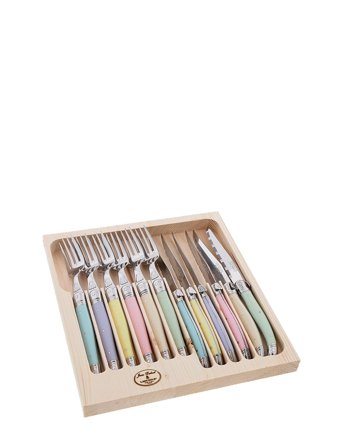 Bestiksæt 12 Stk Laguiole Patterned Jean Dubost