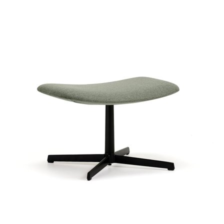 Fotskammel LANGLEY, svart/grågrønn