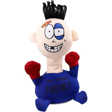 Skrivebordsleke for stressavlastning for voksne, interaktivt leketøy, stressavlastningsleker, elektrisk antistress plysjdukke, dukke for 