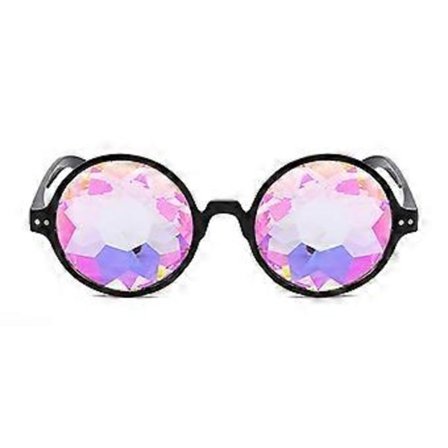 Kaleidoskop Briller for Raver Regnbue Prisme Diffraksjon Krystall Linser