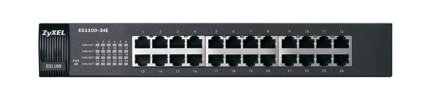 Zyxel Switch ES1100-24E 24 port 10/100 Unmanaged Desktop