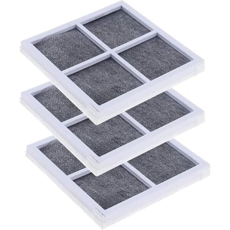 Luftfilter för LG Pure n Fresh kylskåp, 3-pack ersättningsfilter för frisk luft, kompatibla med LG kylskåp/kyl-frysar/luftrenare LT120F, LFX31925SW