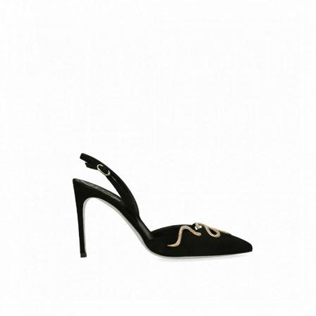 René Caovilla Pumps Sort, Dame, Størrelse: 36 EU