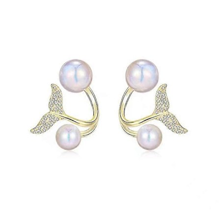 Fashion Lette Luksus Øreringe Perleøreringe
