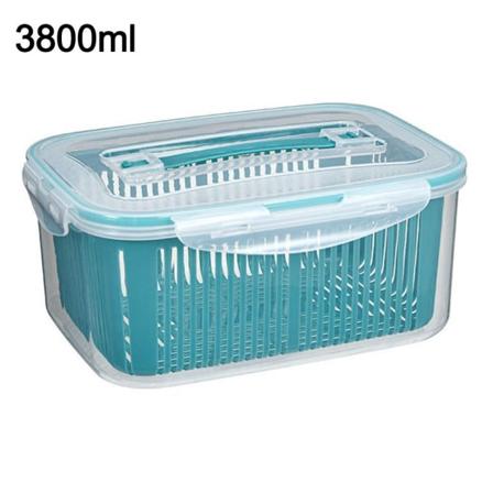 Fruktoppbevaringsbeholder Veggieoppbevaringsbinger 3800ML 3800ML 3800ml