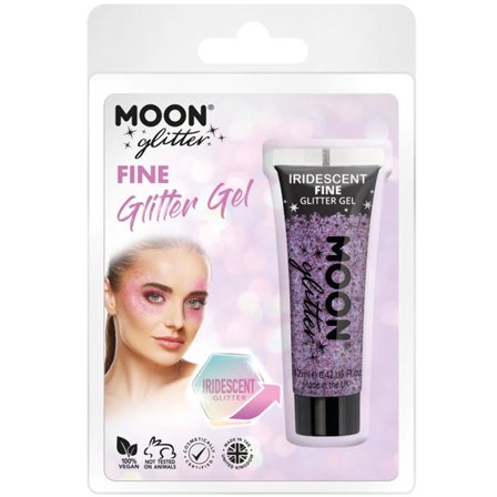 Glitter Gel Lila 12ml - Partyninja.se