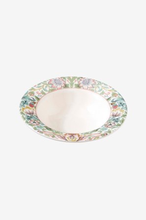 Spode - Kulho Morris & Co Strawberry Thief, halkaisija 19 cm - Monivärinen - Tarjoilu- & salaattikulhot - - Homeroom