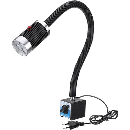 Mekanisk lampa med magnetisk bas, 9W LED blinkers, flexibel, Watt
