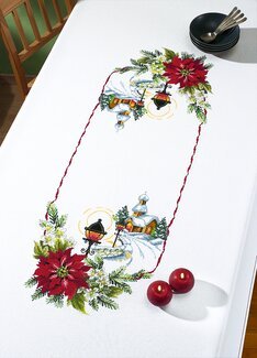 Dug Julefred - 140x230 cm - Permin