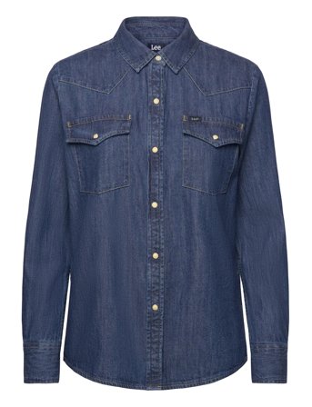 Regular Western Shirt Blue Lee Jeans
