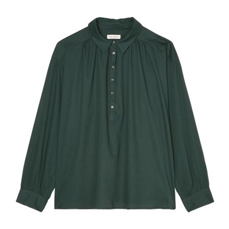 Marc O'Polo Blouses , Groen , Dames , Maat: S