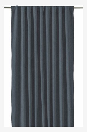 Svanefors - Gardin 2-pak Greenwich - Grå - Gardinfag med rynkebånd - Fra Homeroom