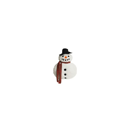 Fancy kudde 32x40 cm SNOWMAN, av Soleil d'Ocre